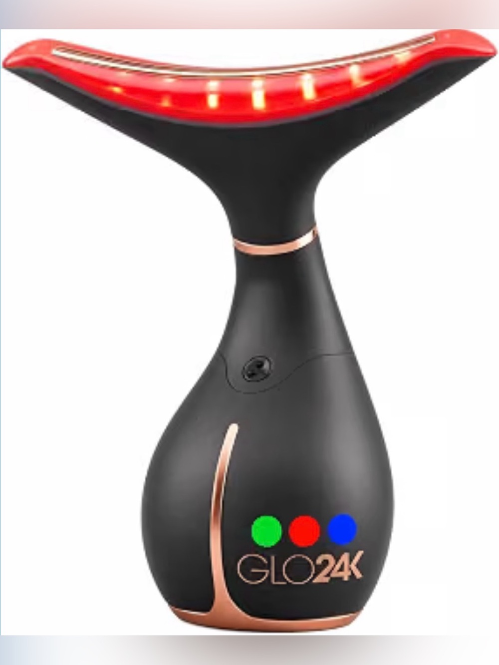 LED Face & Neck Massager – Warm Vibration Beauty Tool